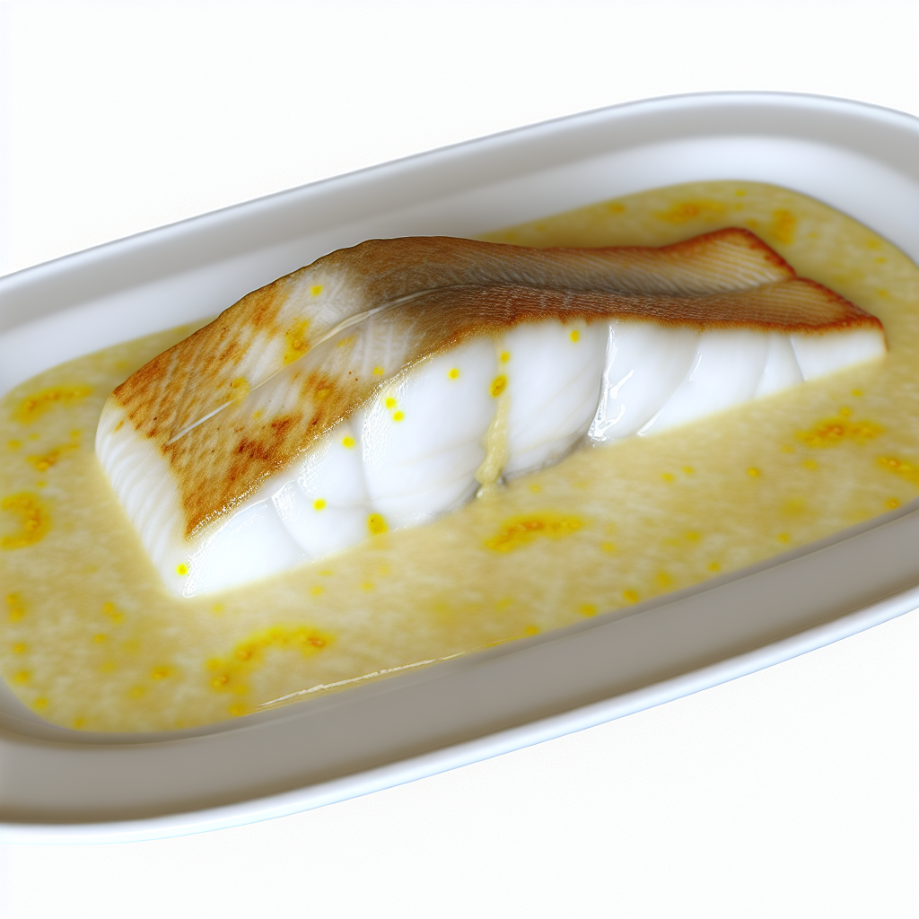 Pan-Seared Cod with Lemon Butter Cream SauceBy FreeTastyRecipes.com